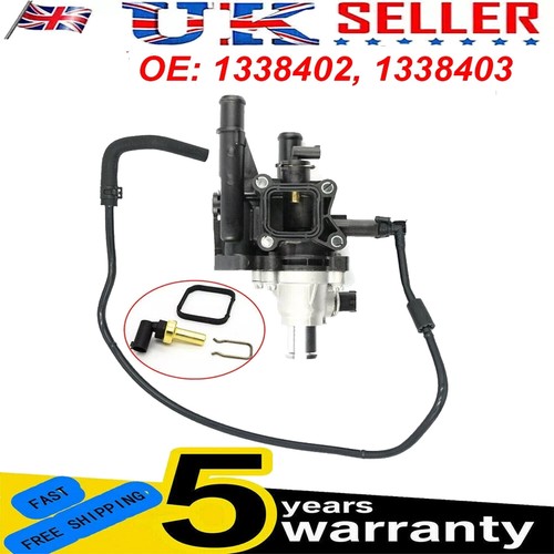 Thermostat housing water hose - housing, +water