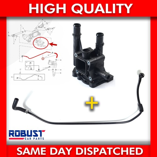 Thermostat housing cover - thermostat,